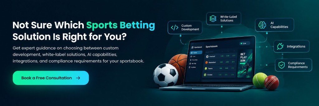 Book a Free Consultation — Sports Betting Software
